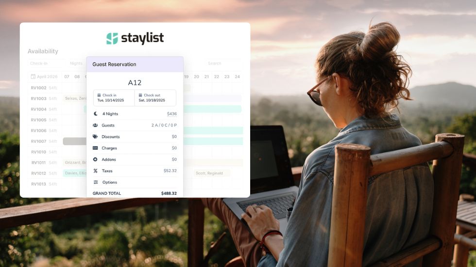 RV Park Management Software: Why Staylist Is Built for Modern Campground Operators